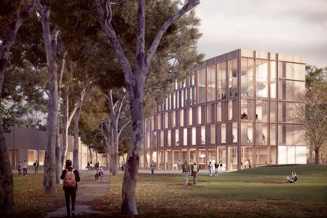 façade parc