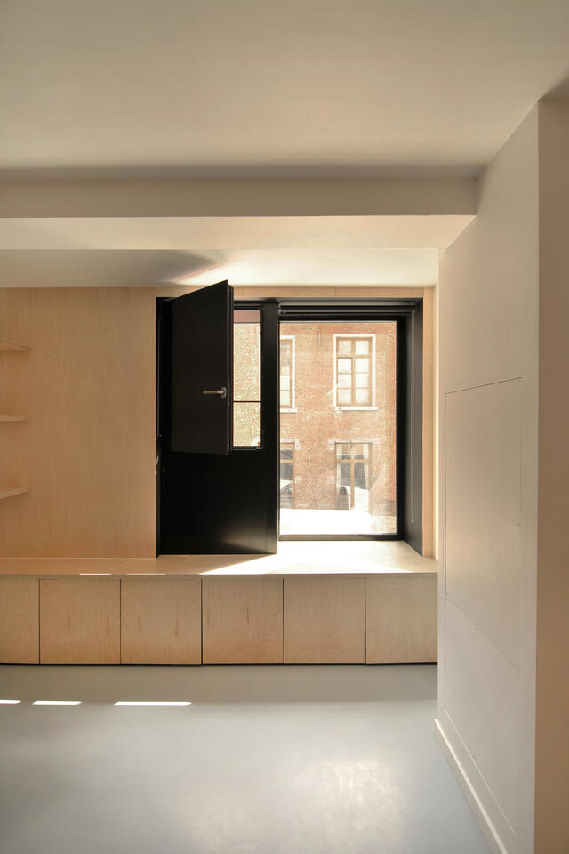 vue intérieur banquette